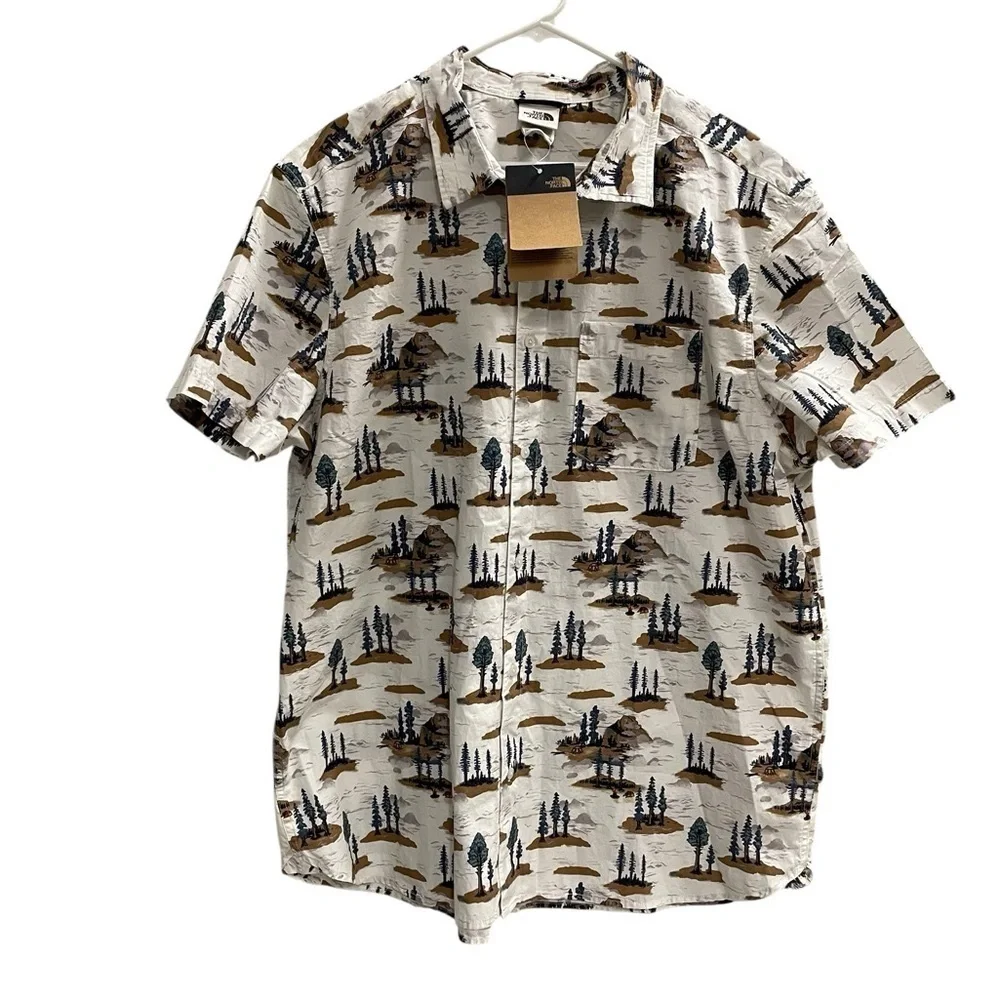NWT The North Face Baytrail Pattern Shirt Size XXL